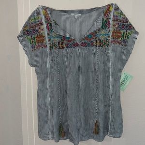 Stripped design shirt